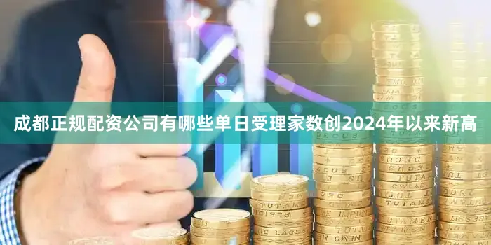 成都正规配资公司有哪些单日受理家数创2024年以来新高
